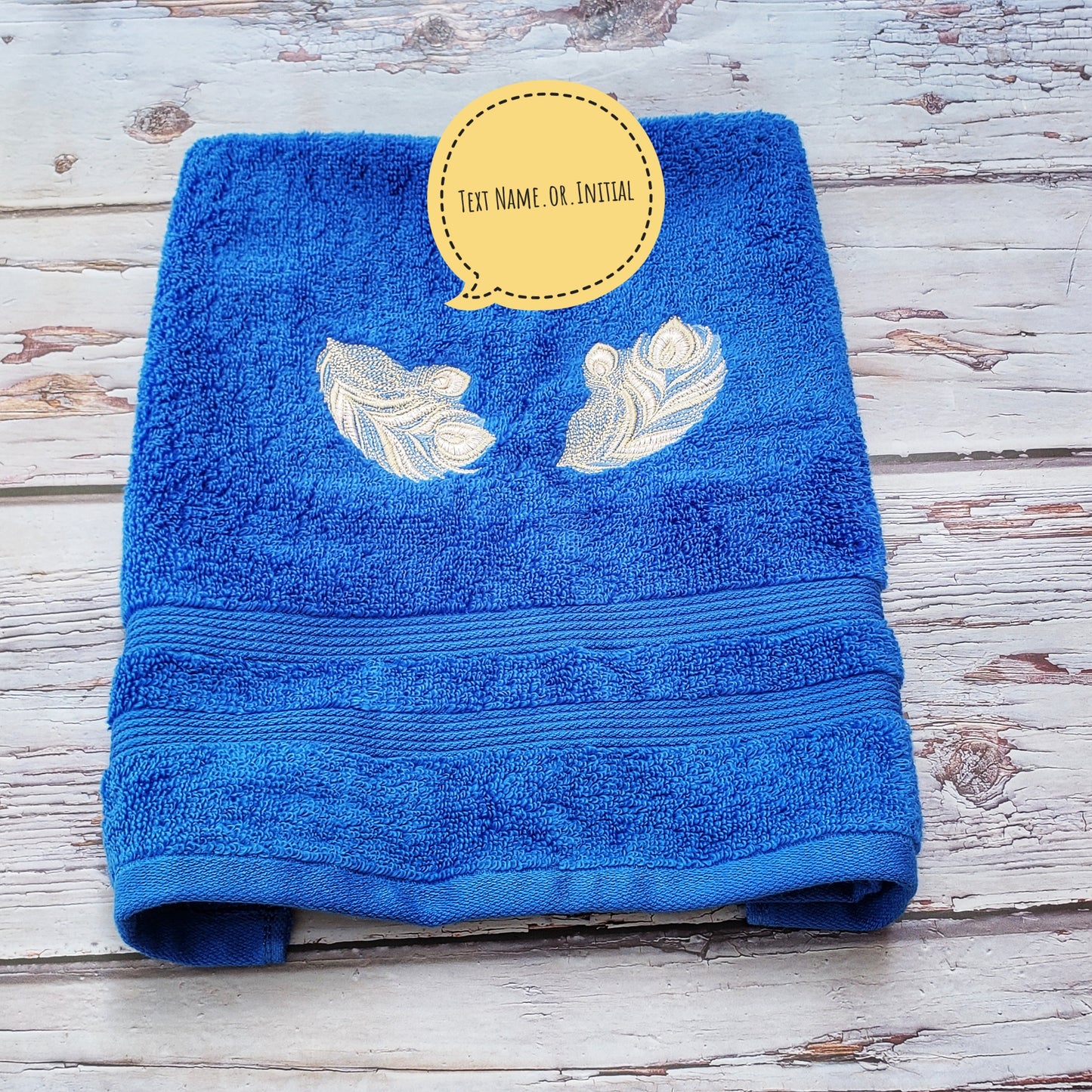 Embroidery Personalized Towel