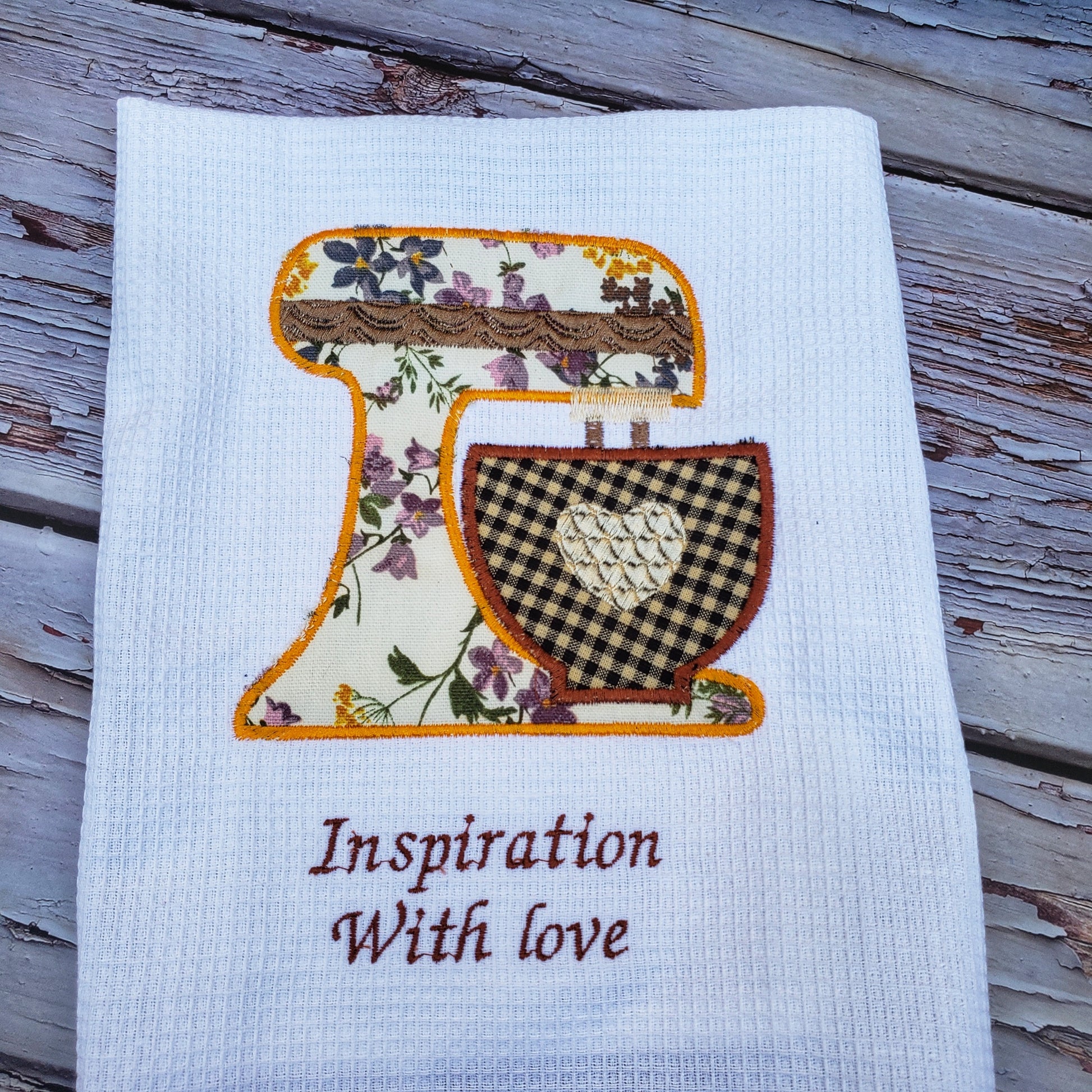 Kitchen Towel Embroidery