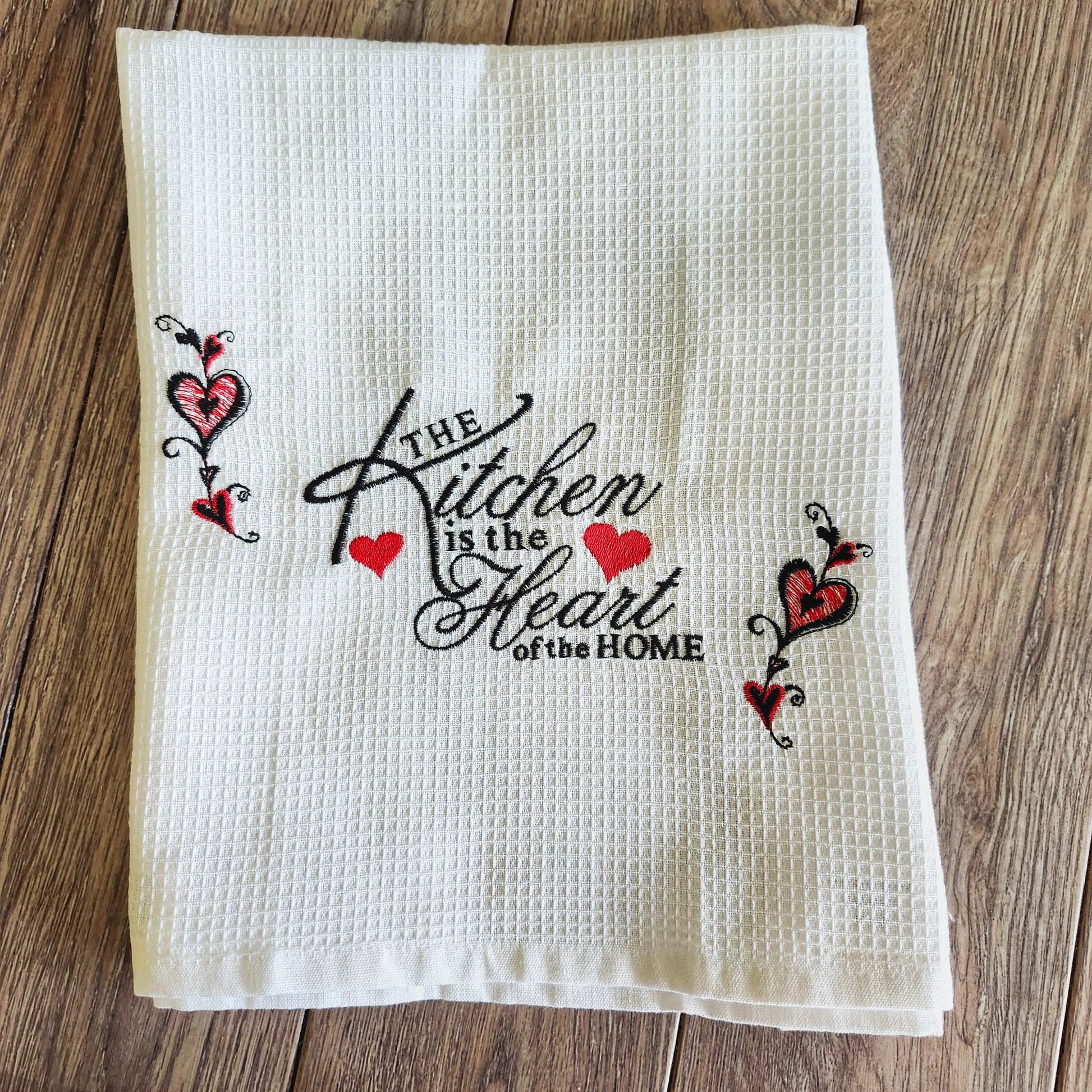 Kitchen Towel Embroidery