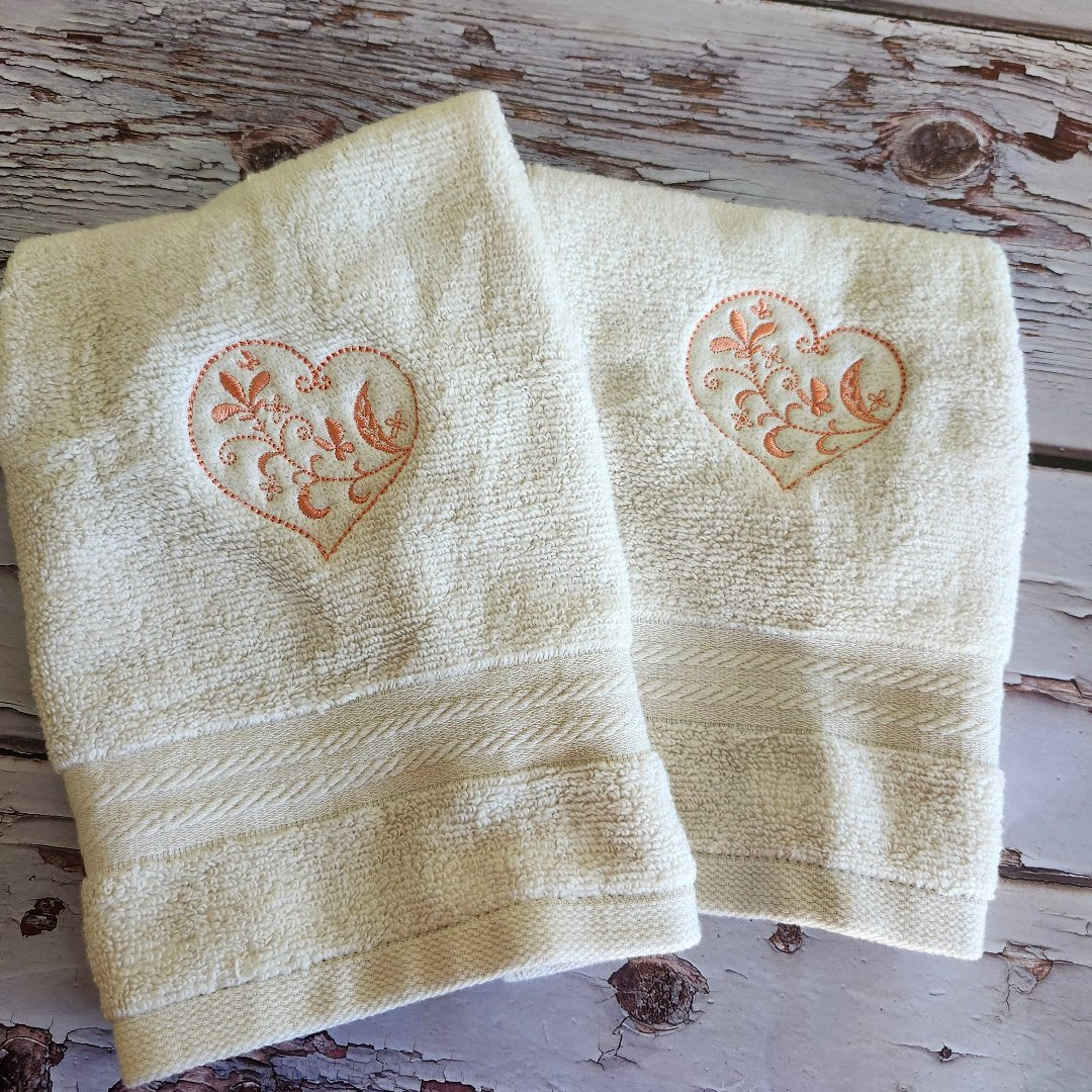 Embroidery towels