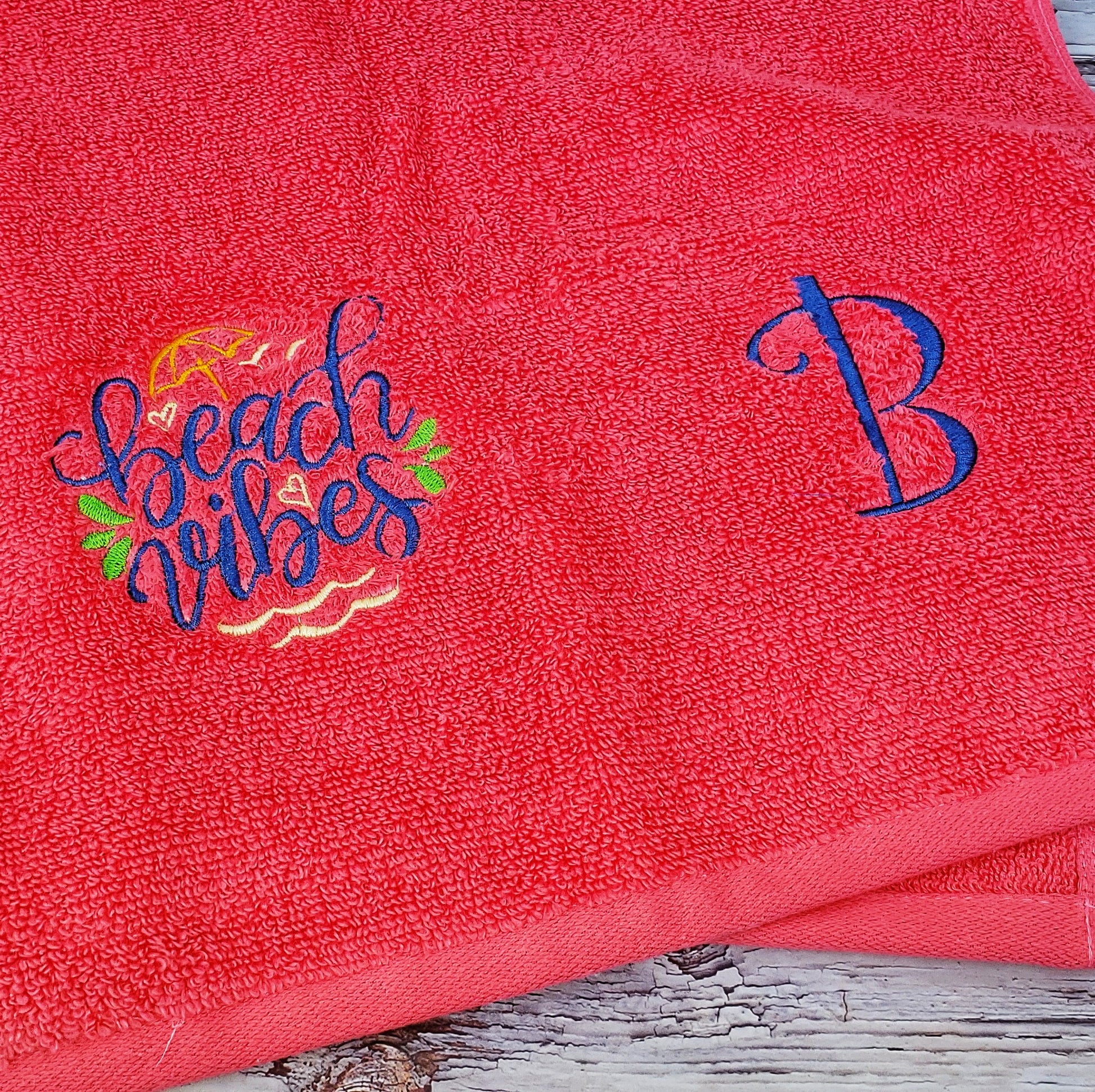 personalized hand towel