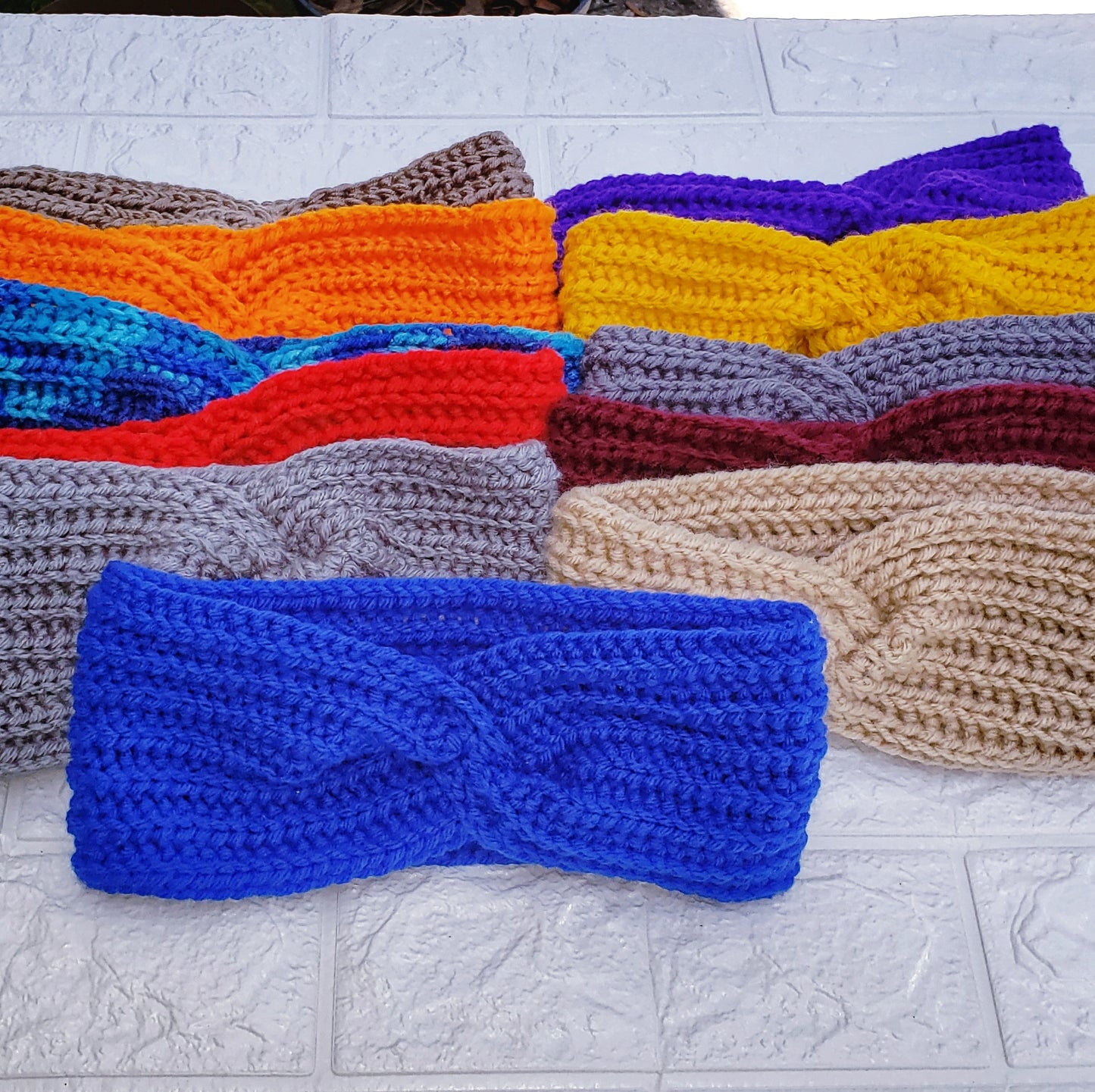 crochet twist headbands