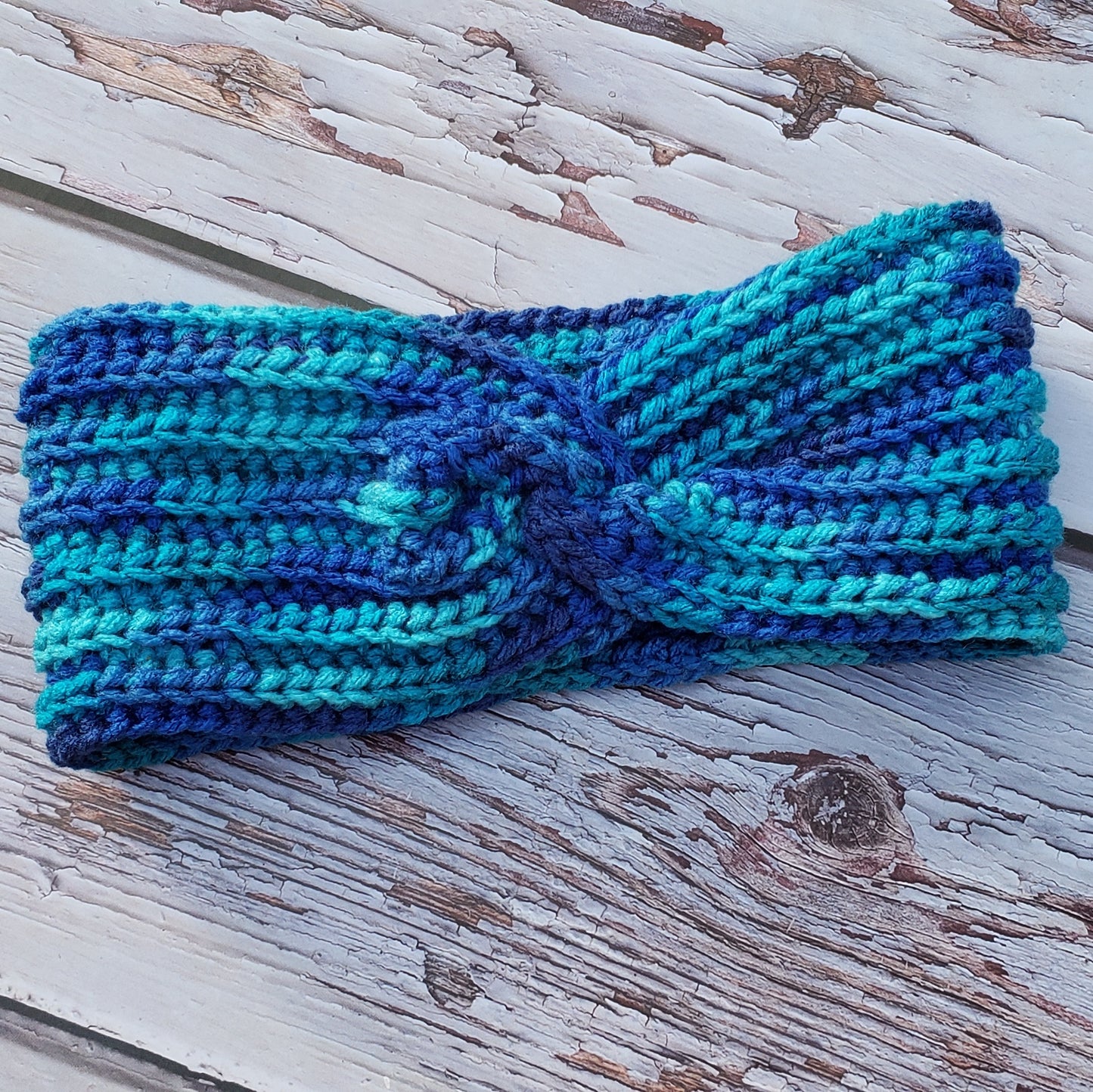 crochet twist headband