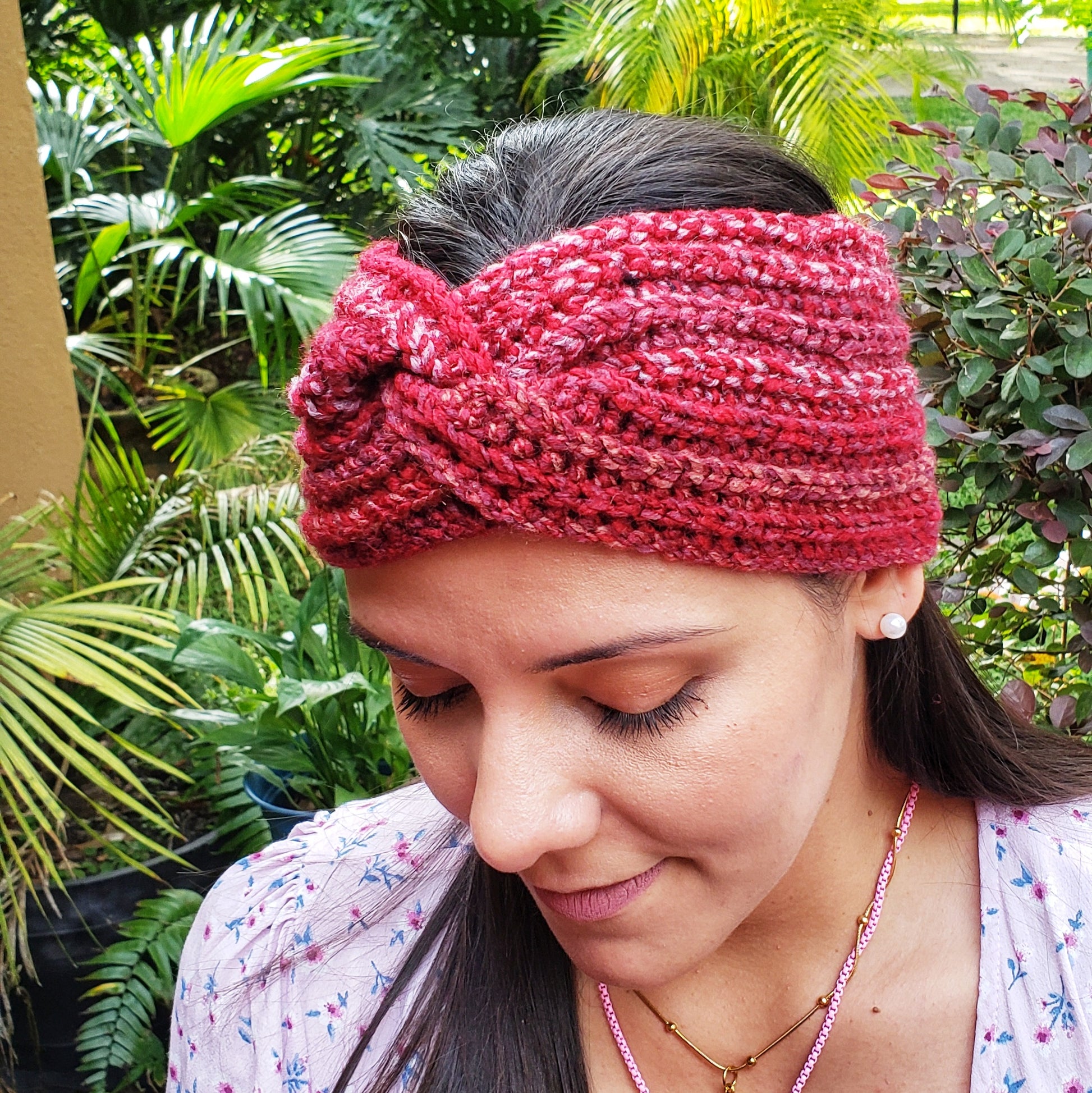 Twist headband/crochet hairband