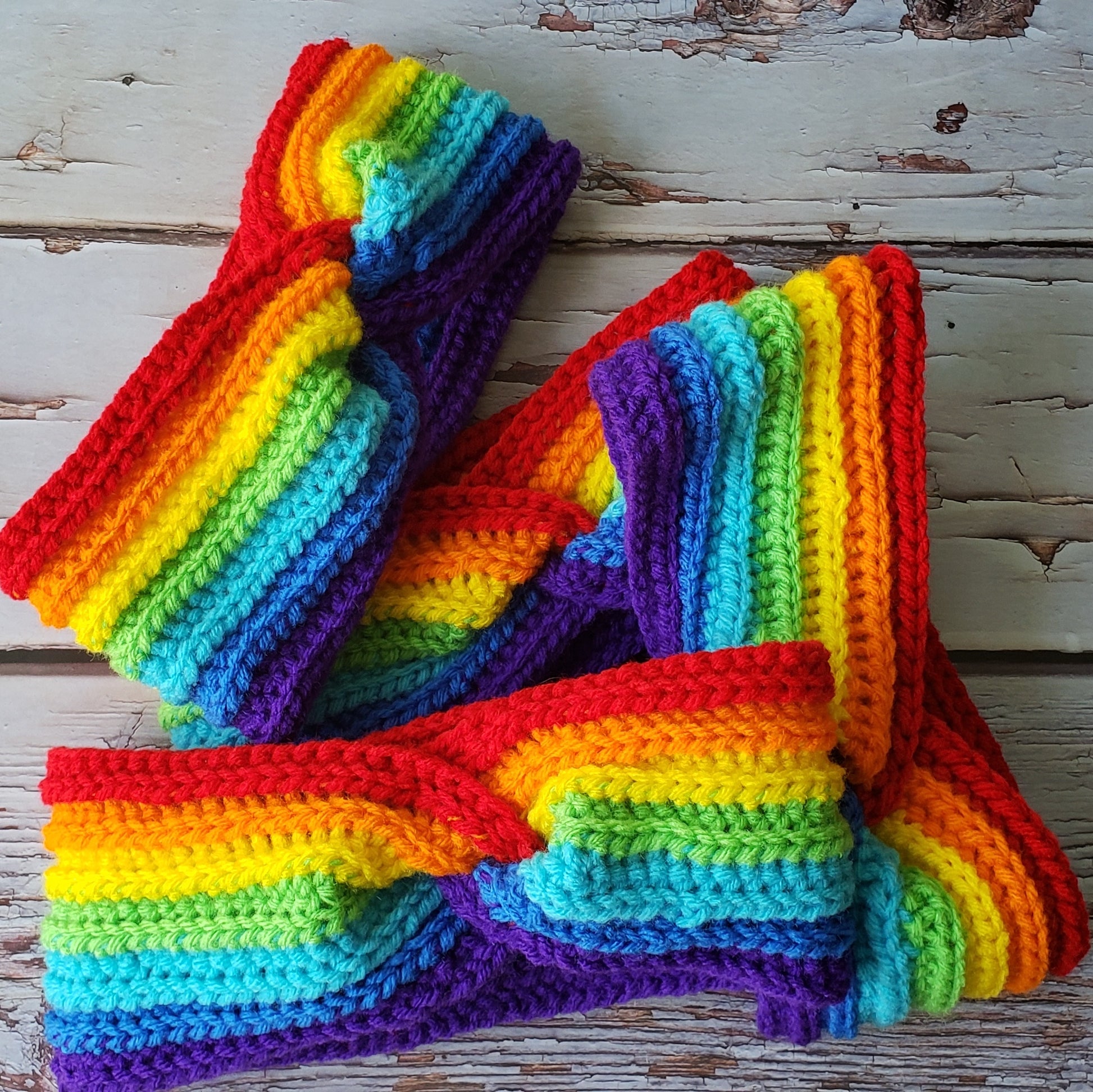 rainbow headbands