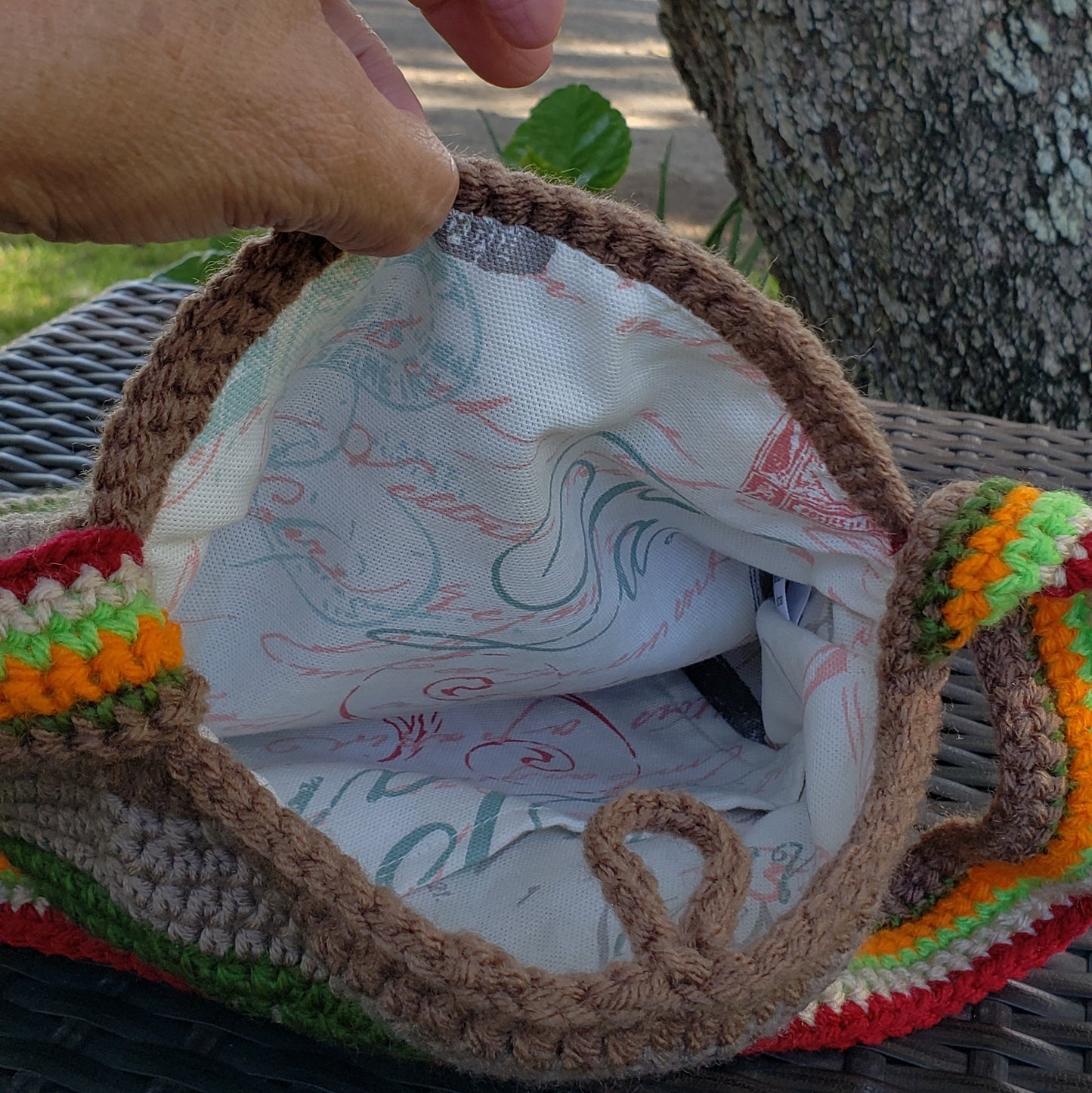 Crochet Round bag