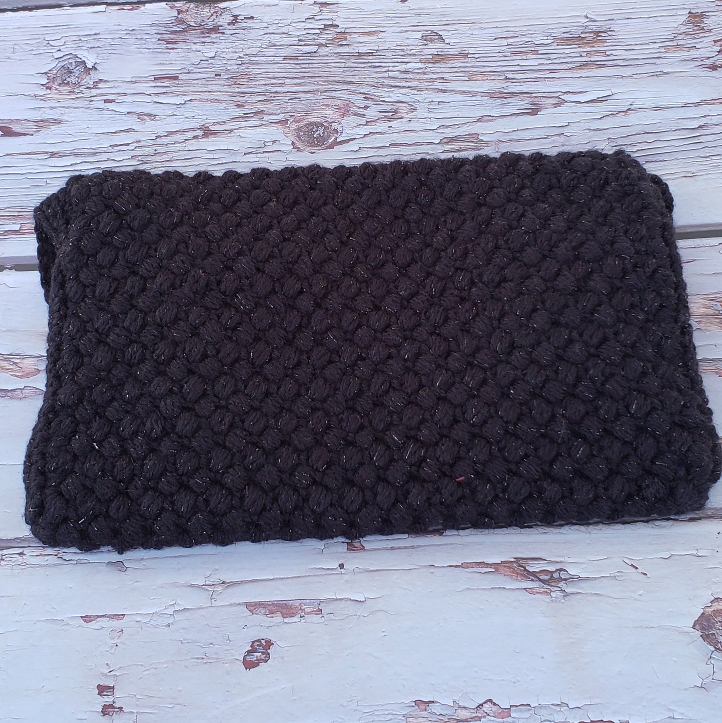 Crochet Envelope Clutch Bag