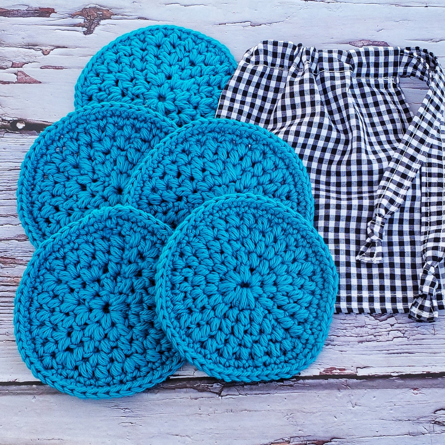 Crochet scrubbies reusable