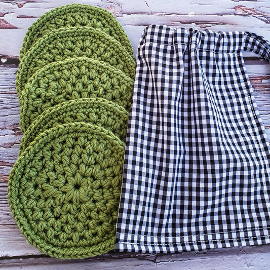 Olive Scrubbies Crochet