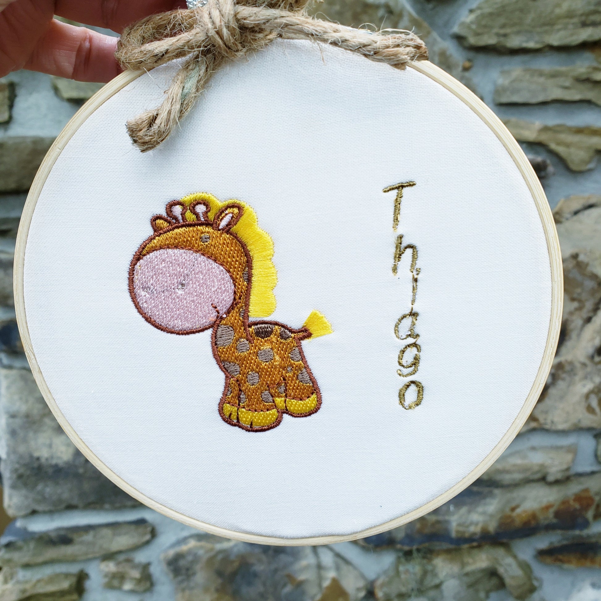 embroidery hoop baby
