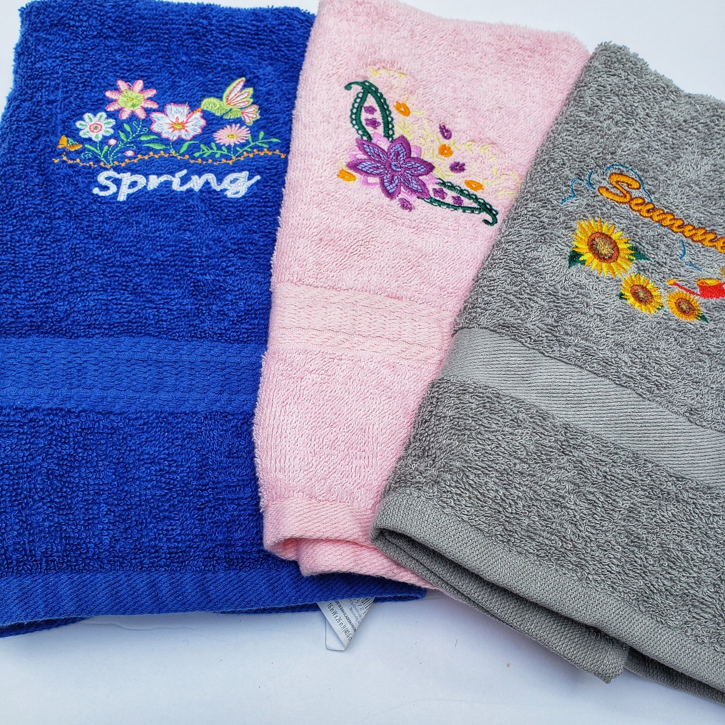 embroidery hand towel