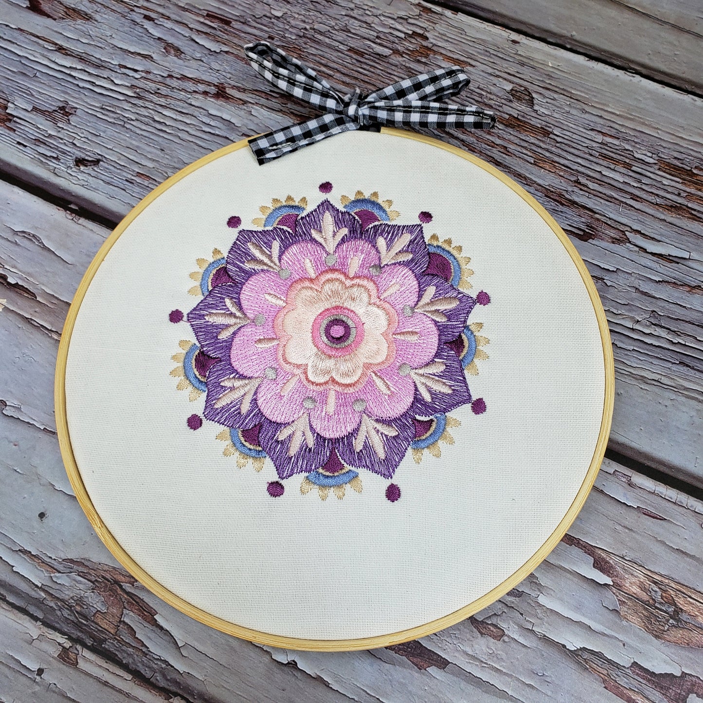 embroidery mandala hoop