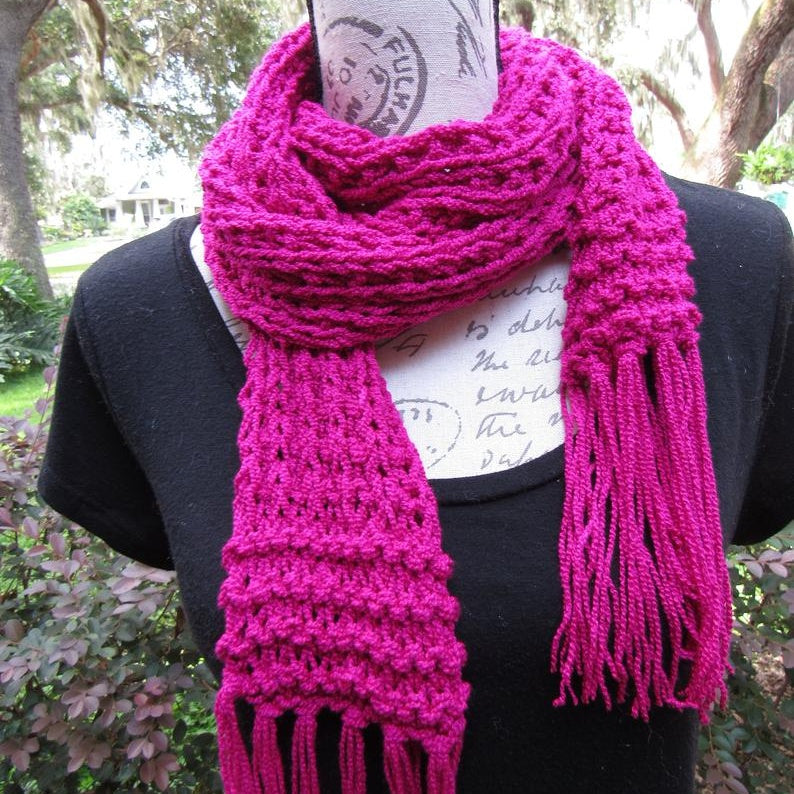 crochet scarf/shawl 