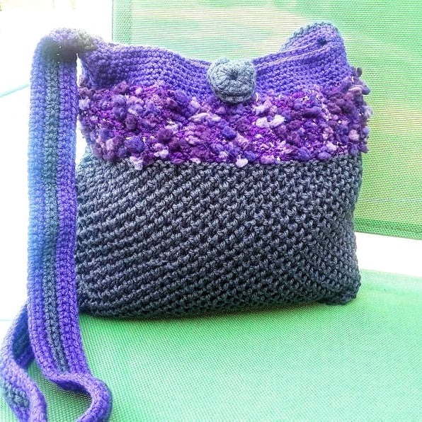 knit mochila bag